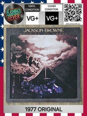 JACKSON BROWNE•Running On Empty•1977 US (#6E-113) Allied Pressing, Gatefold